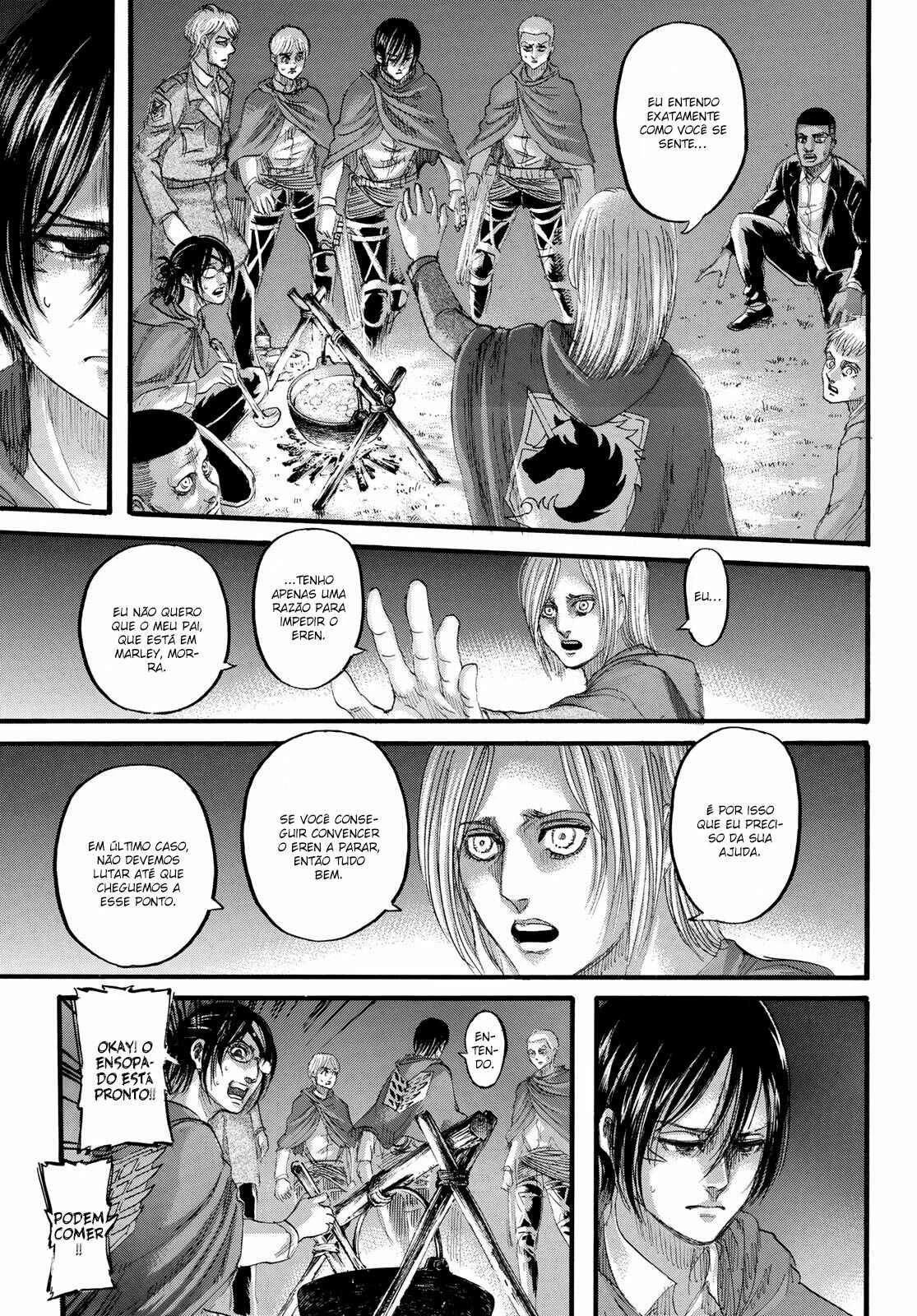 Attack on Titan — Cap. 135, pág. 19