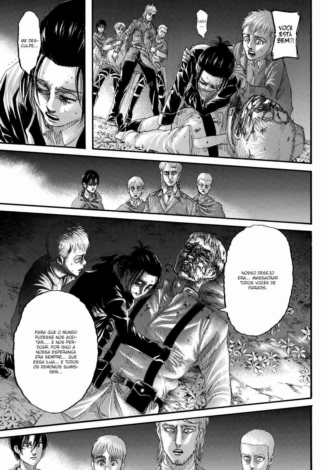 Attack on Titan — Cap. 135, pág. 37