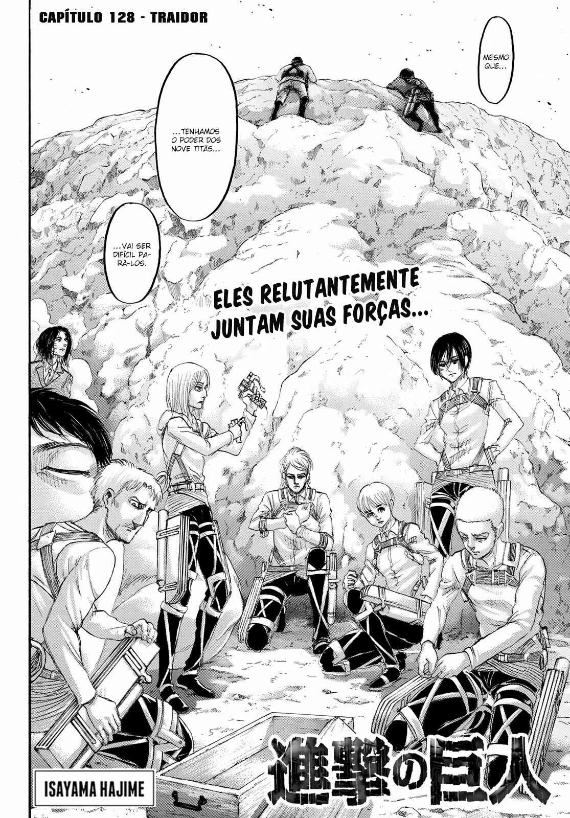 Attack on Titan — Cap. 136, pág. 3