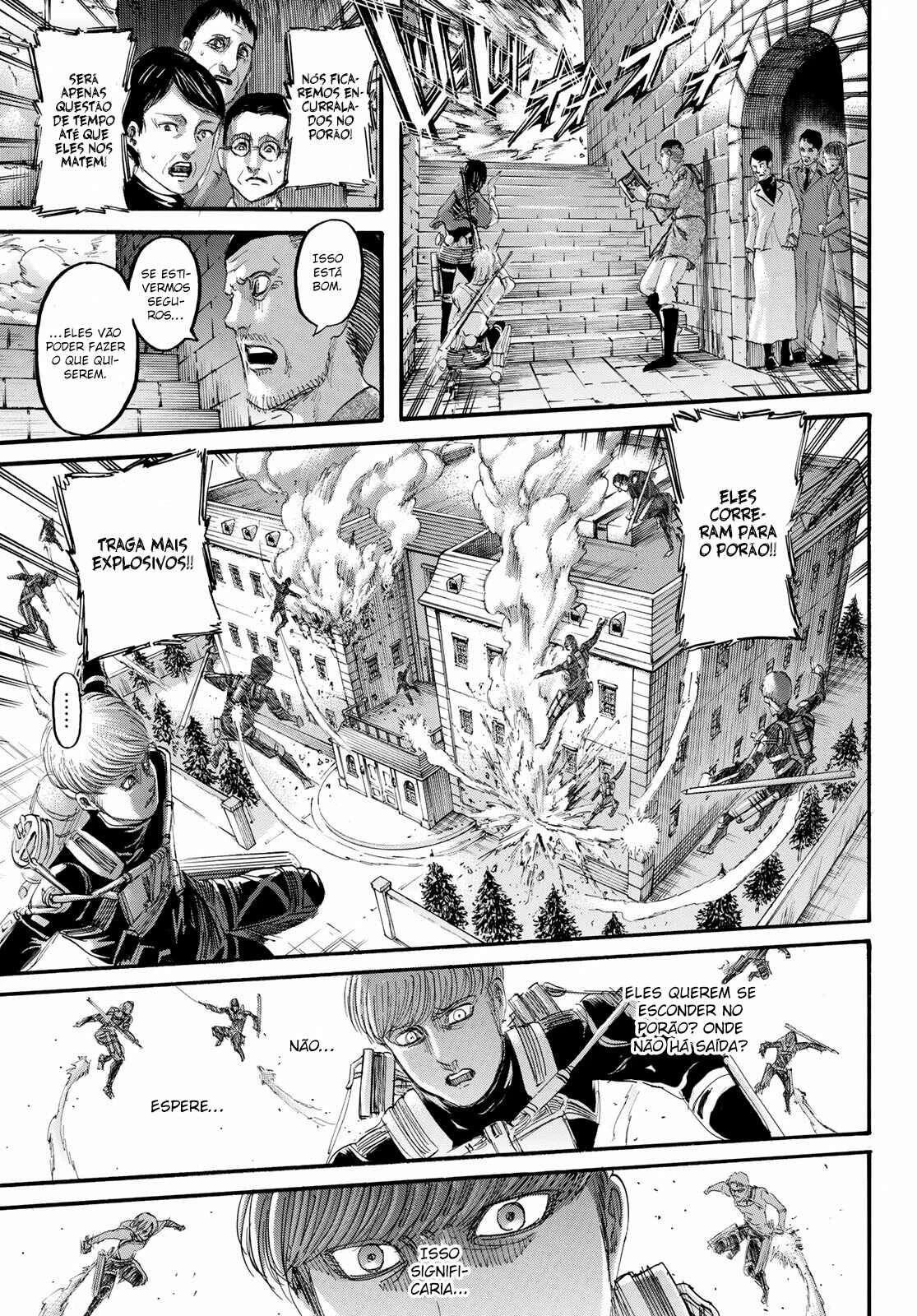Attack on Titan — Cap. 136, pág. 40