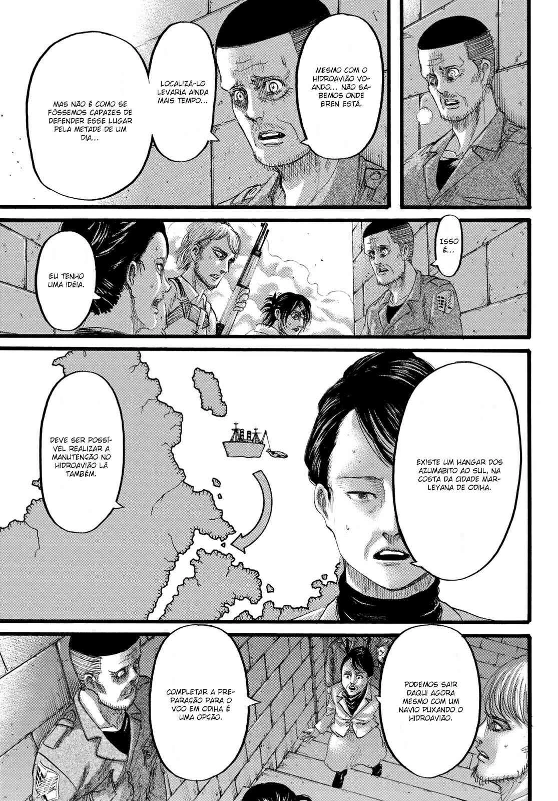 Attack on Titan — Cap. 137, pág. 8