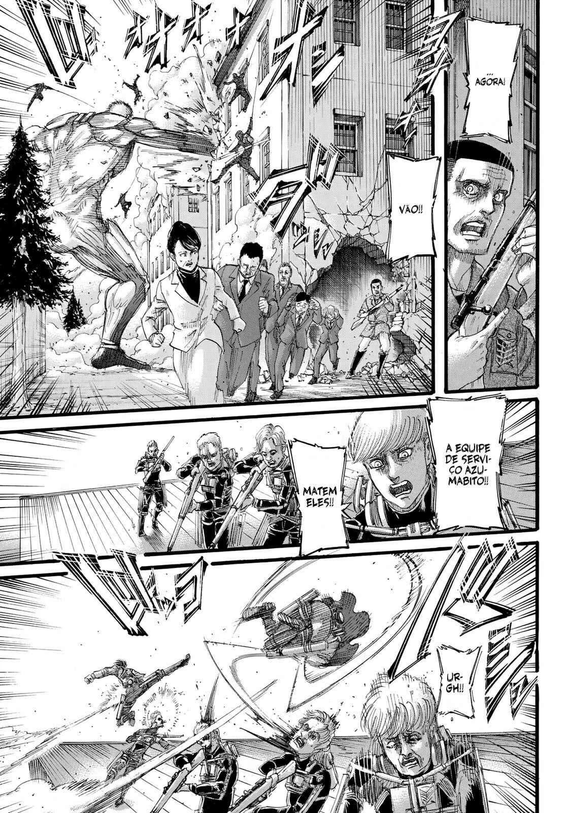 Attack on Titan — Cap. 137, pág. 12