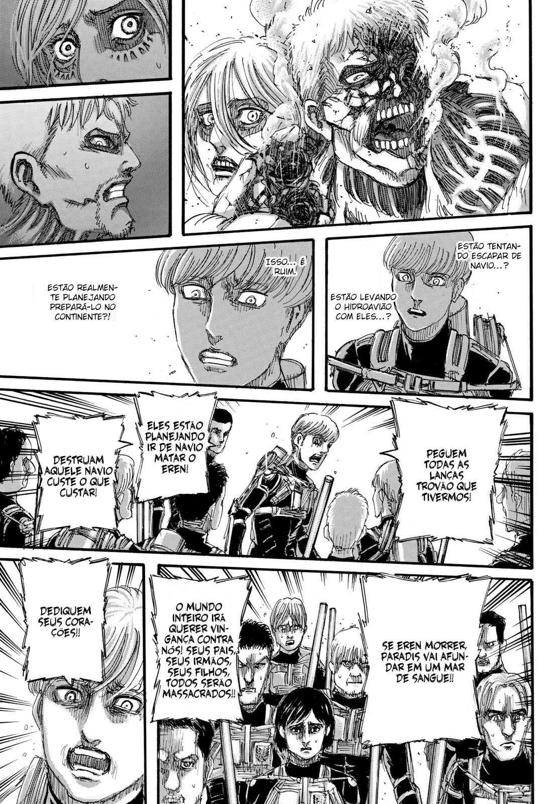Attack on Titan — Cap. 137, pág. 18