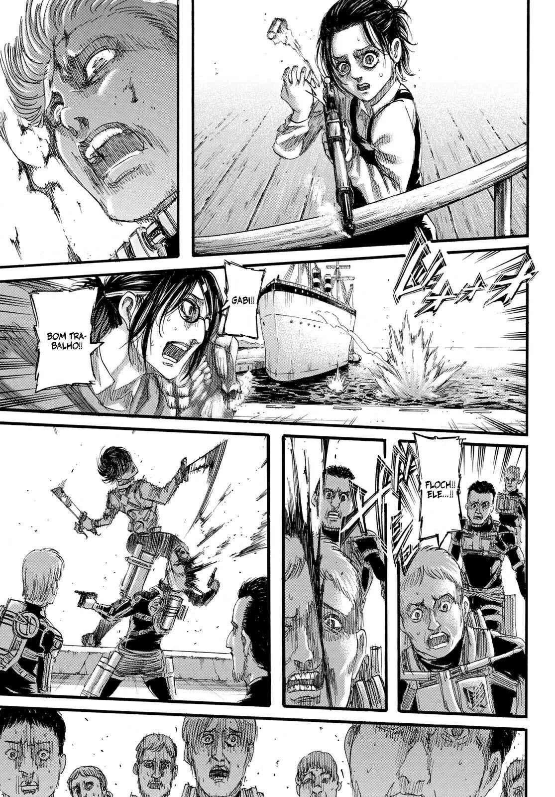 Attack on Titan — Cap. 137, pág. 34
