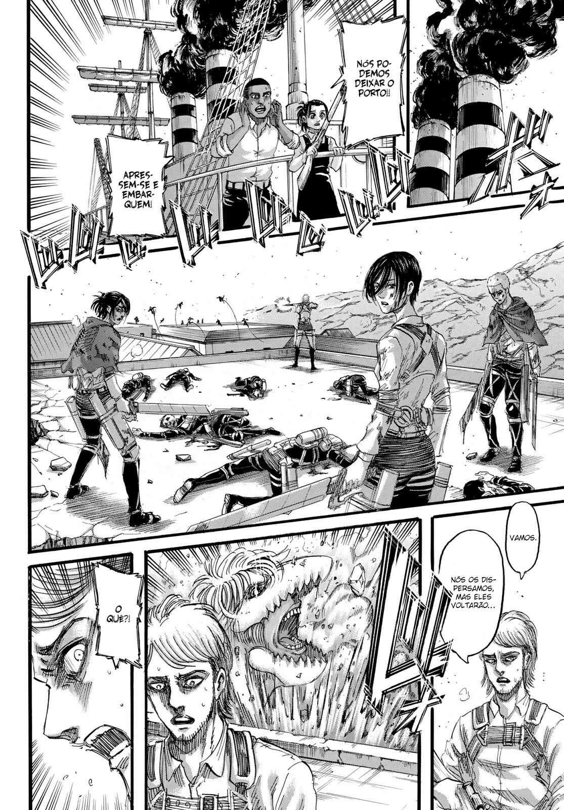 Attack on Titan — Cap. 137, pág. 35