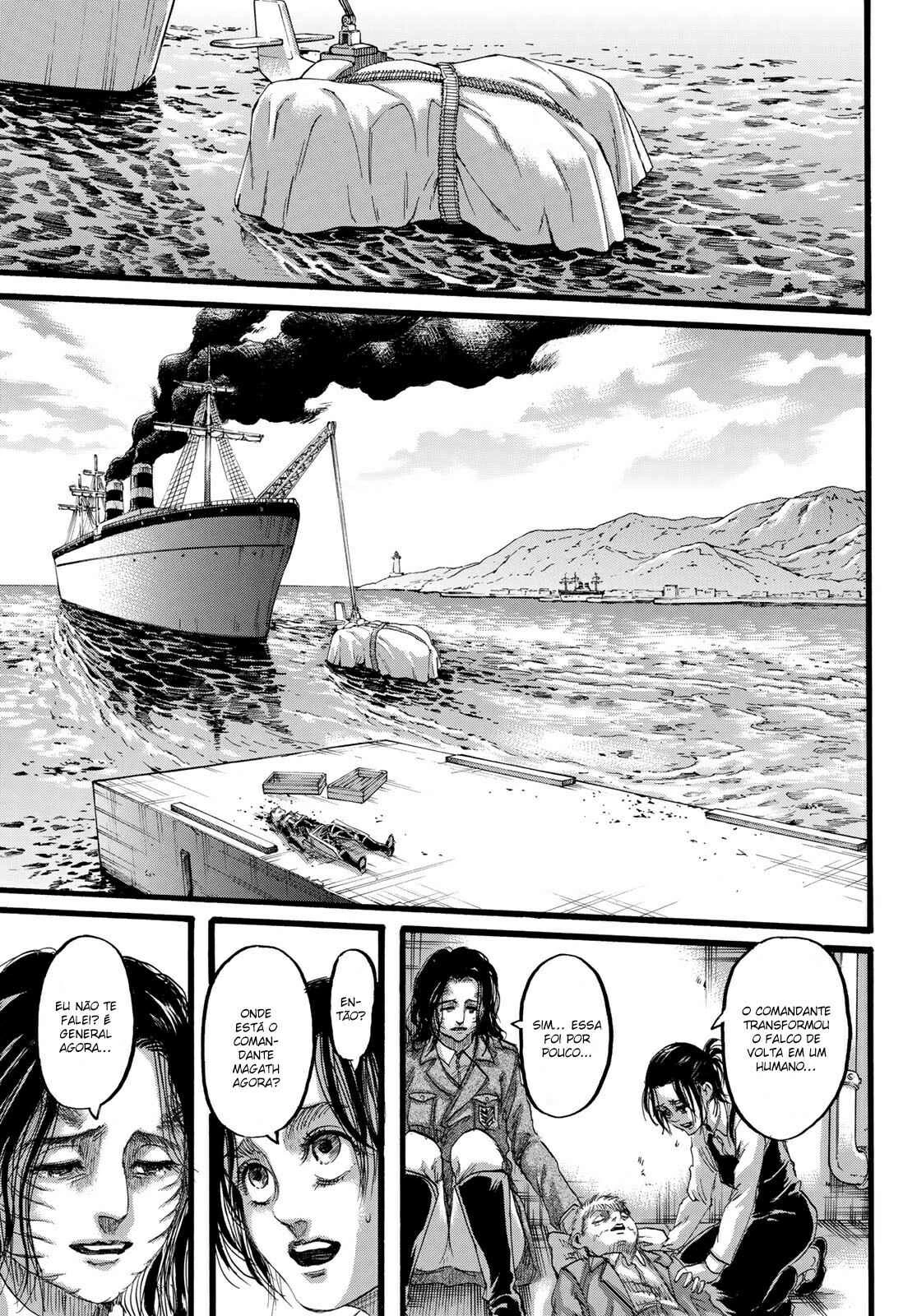 Attack on Titan — Cap. 137, pág. 40
