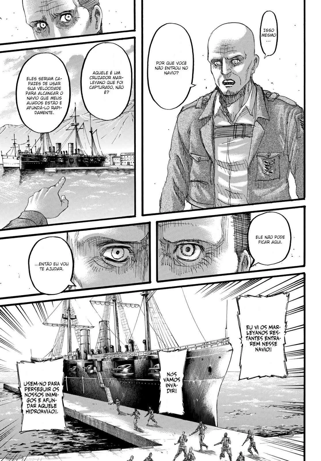 Attack on Titan — Cap. 137, pág. 42