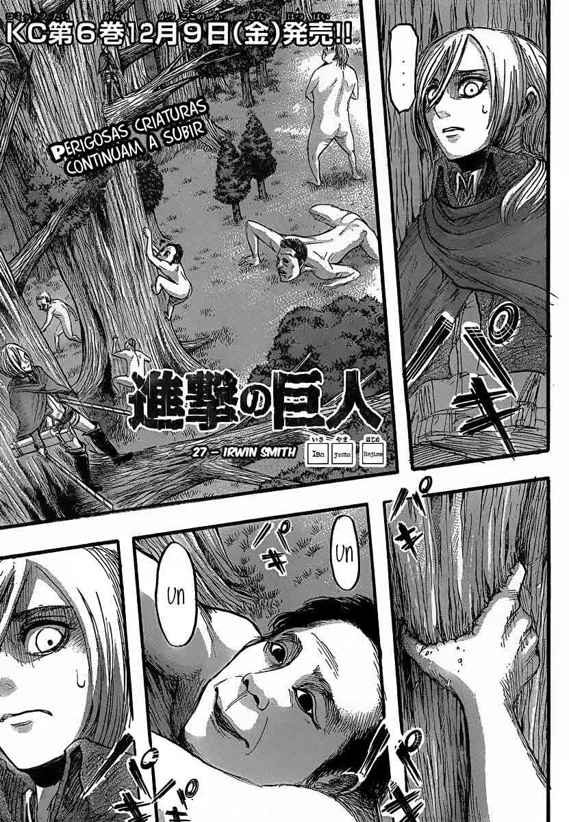 Attack on Titan — Cap. 27, pág. 4