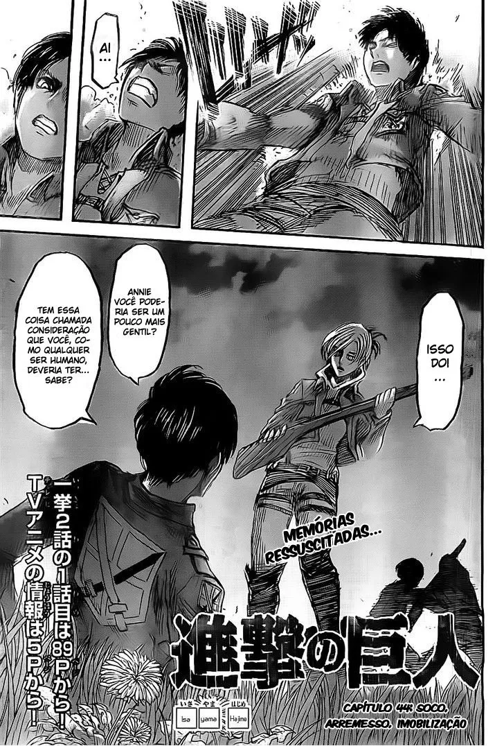 Attack on Titan — Cap. 44, pág. 3