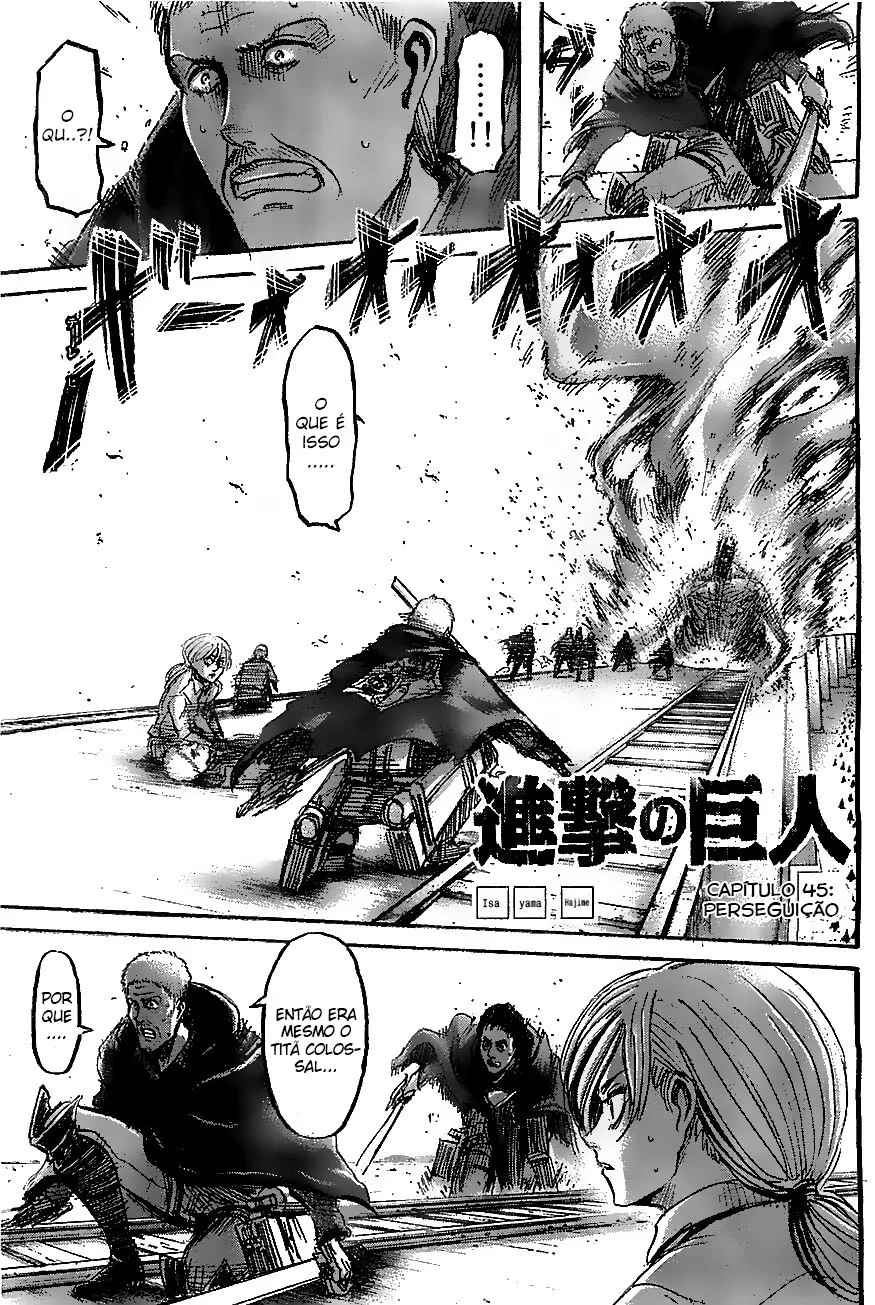 Attack on Titan — Cap. 45, pág. 3