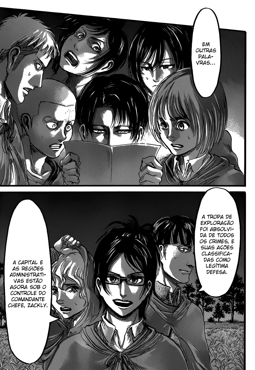 Attack on Titan — Cap. 61, pág. 40