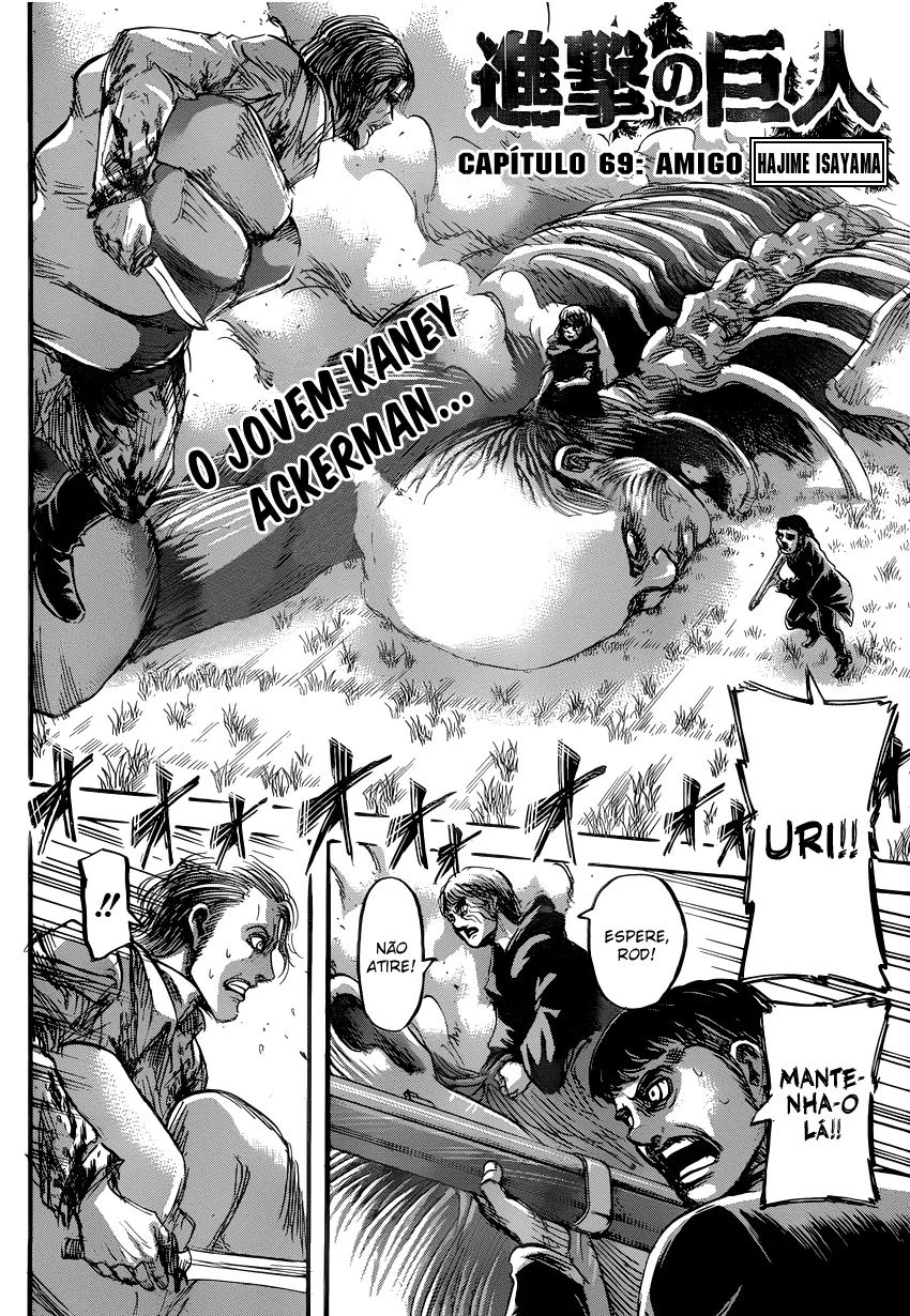Attack on Titan — Cap. 69, pág. 3