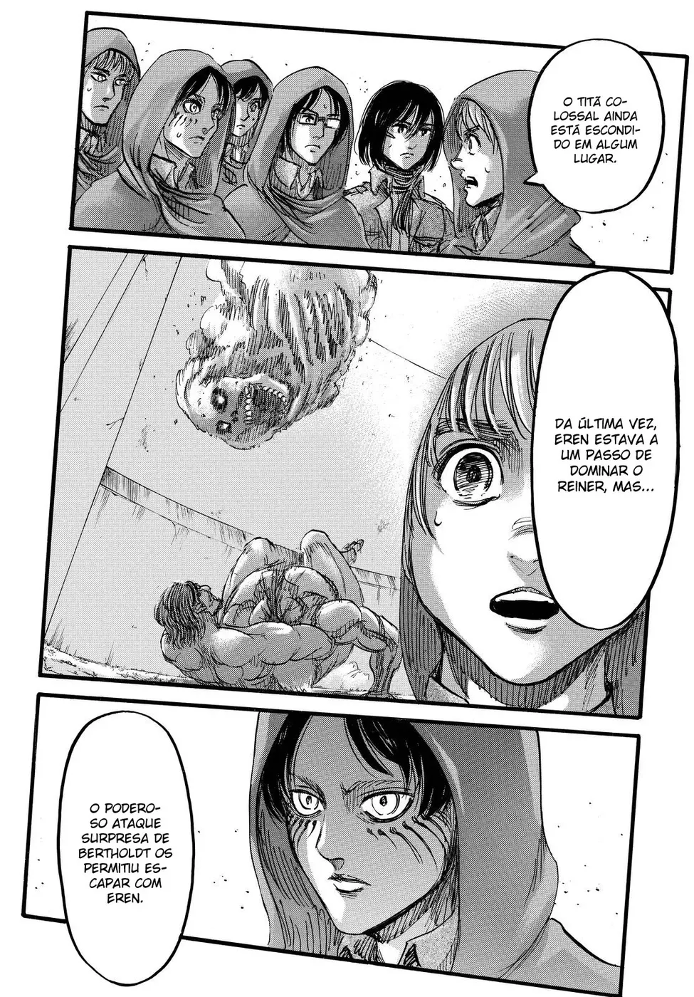 Attack on Titan — Cap. 75, pág. 33