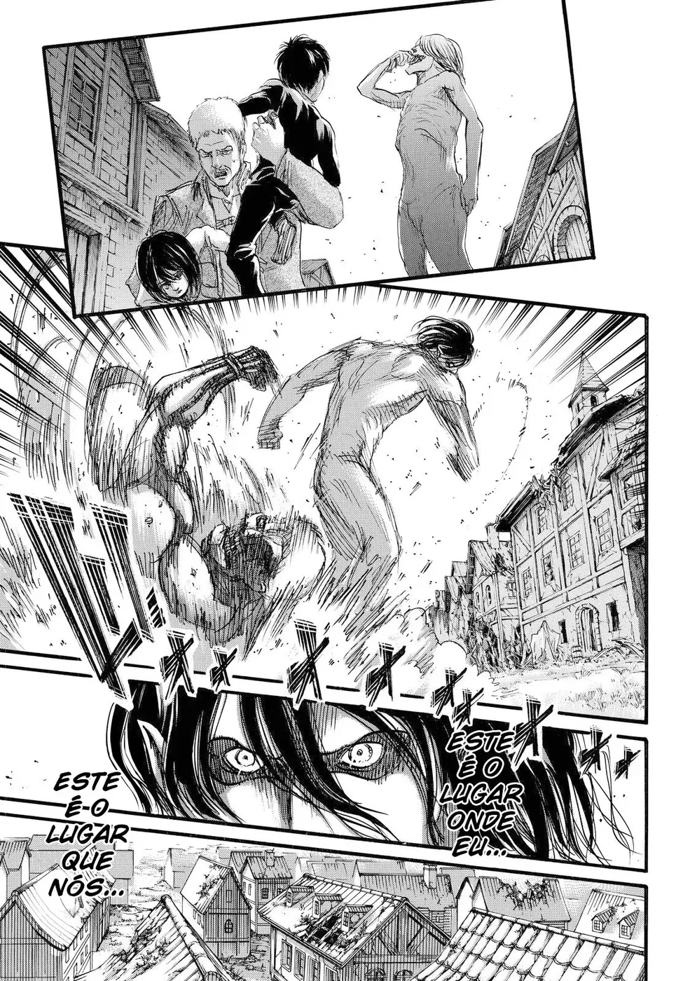 Attack on Titan — Cap. 75, pág. 43