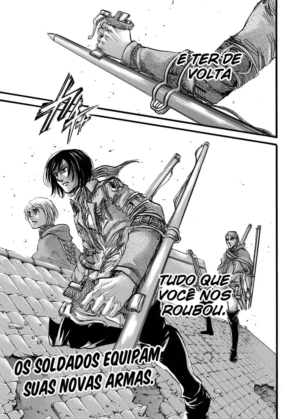 Attack on Titan — Cap. 75, pág. 45