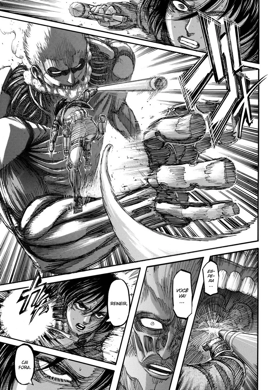 Attack on Titan — Cap. 82, pág. 35