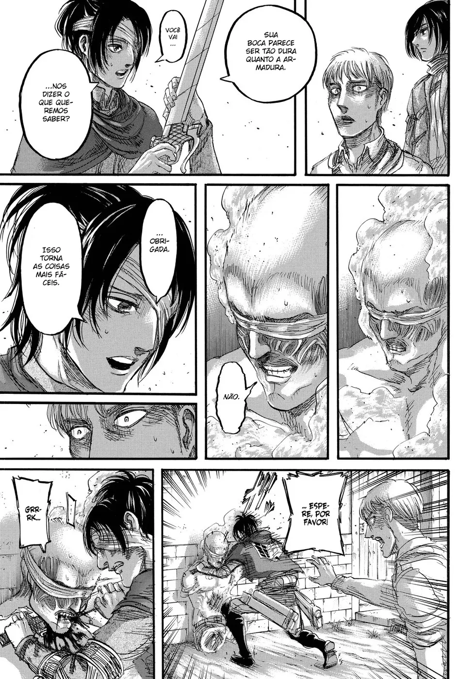 Attack on Titan — Cap. 83, pág. 18