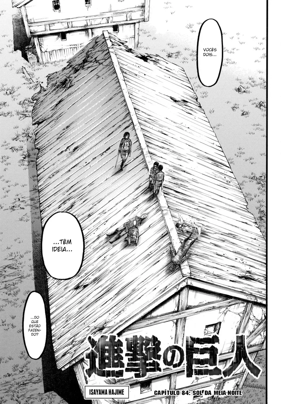 Attack on Titan — Cap. 84, pág. 3