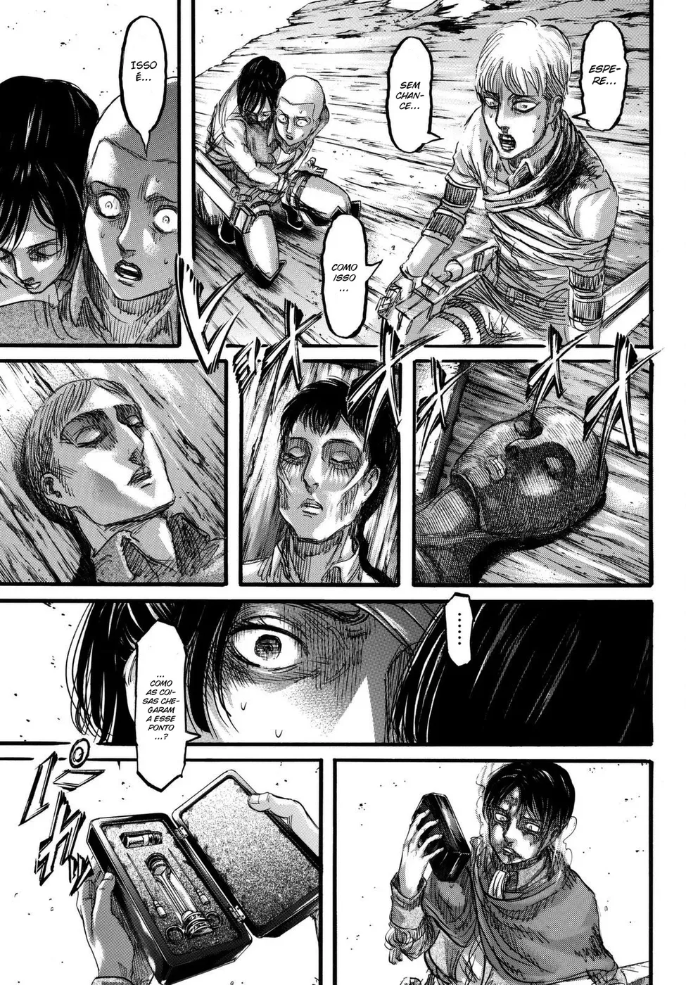 Attack on Titan — Cap. 84, pág. 21