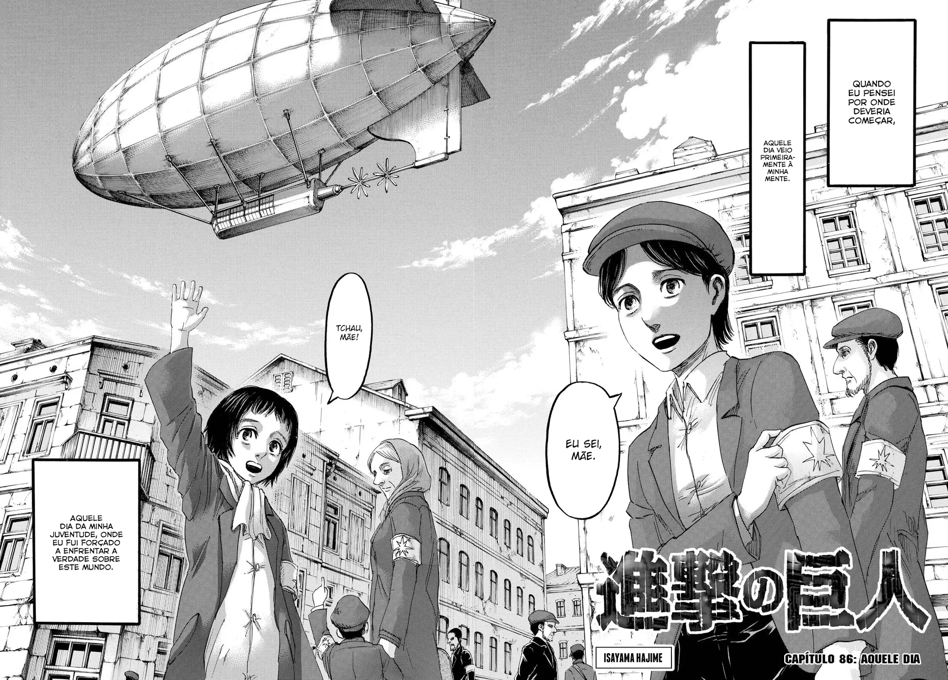 Attack on Titan — Cap. 86, pág. 3