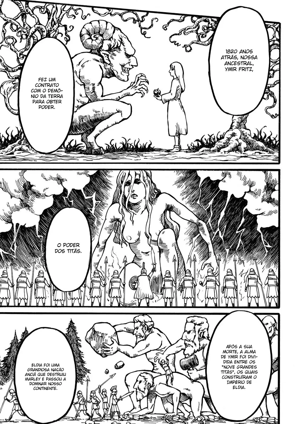 Attack on Titan — Cap. 86, pág. 17