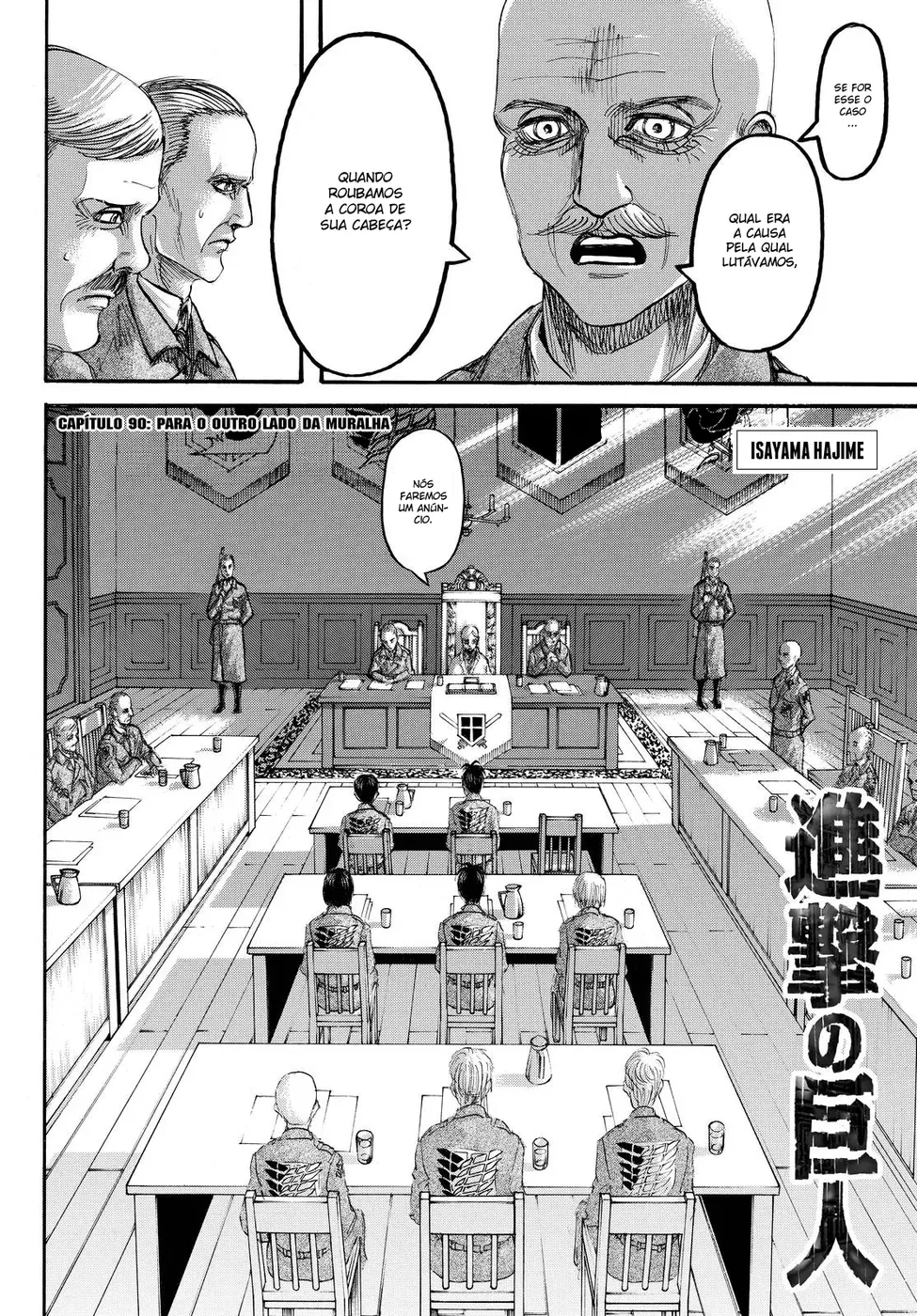 Attack on Titan — Cap. 90, pág. 3