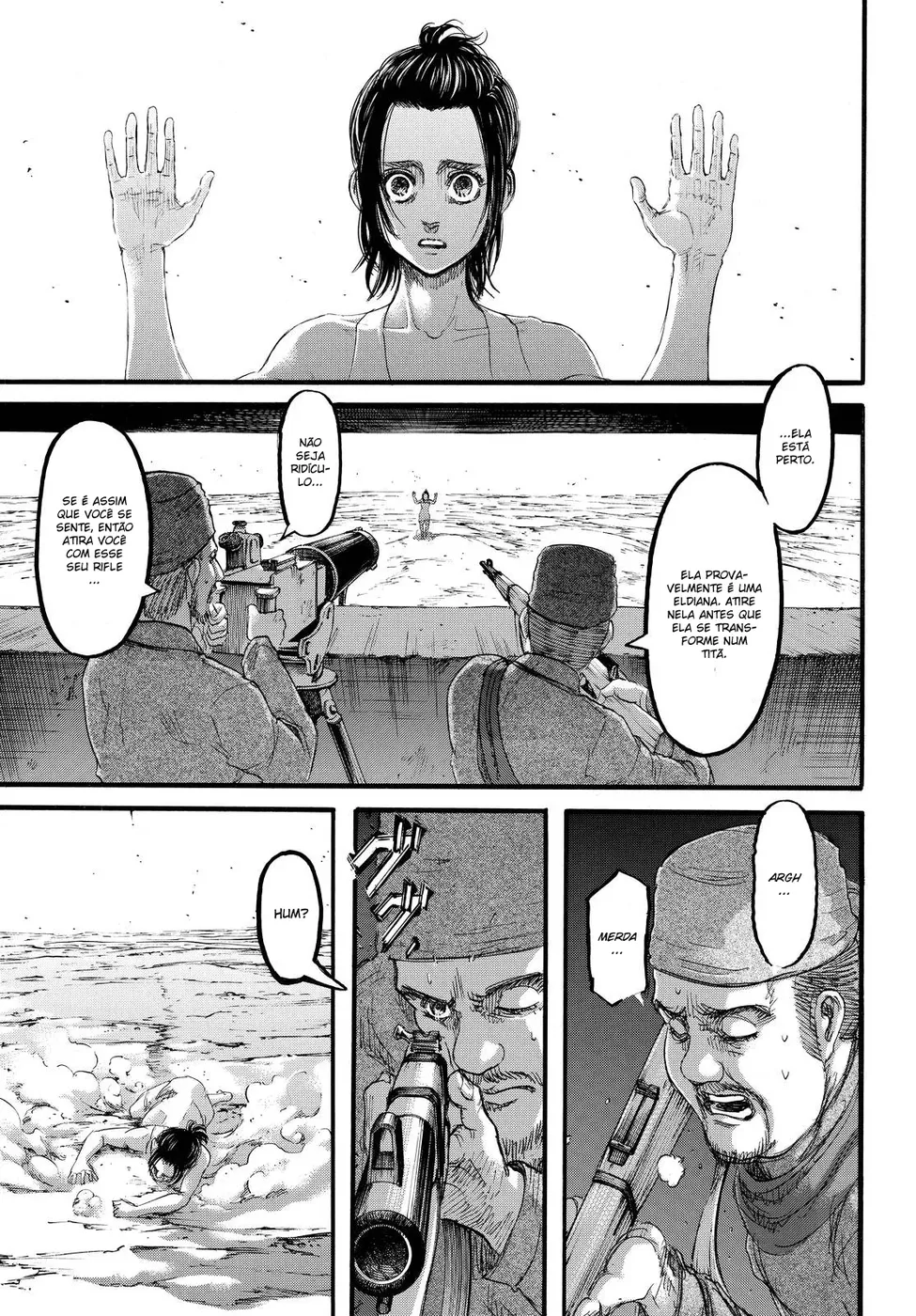 Attack on Titan — Cap. 91, pág. 34