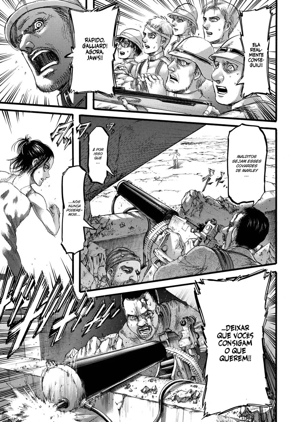 Attack on Titan — Cap. 91, pág. 38
