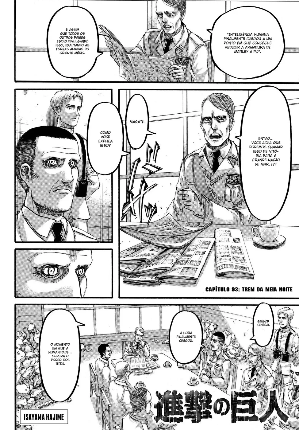 Attack on Titan — Cap. 93, pág. 3