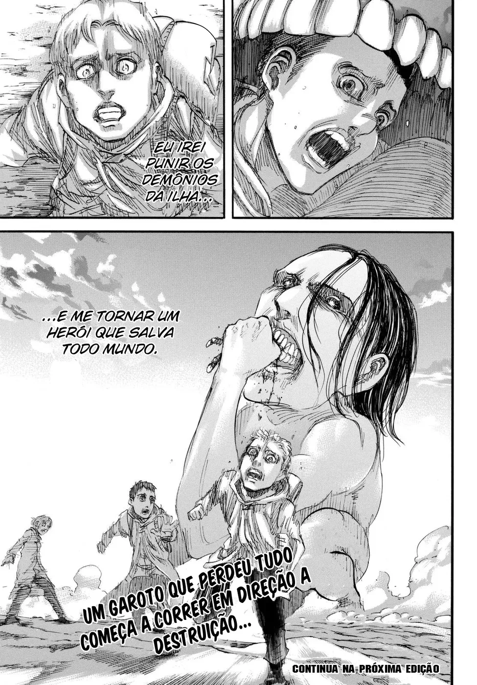 Attack on Titan — Cap. 95, pág. 45