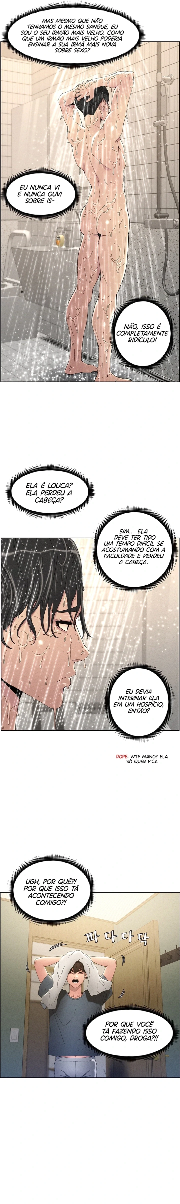 Aulas de sexo com minha irmã — Cap. 1, pág. 23