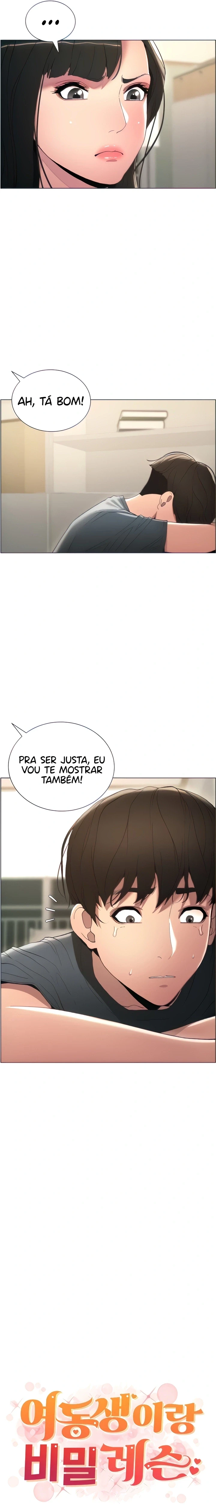 Aulas de sexo com minha irmã — Cap. 3, pág. 7
