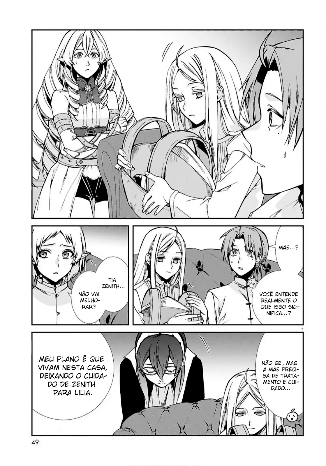Mushoku Tensei: Isekai Ittara Honki Dasu — Cap. 10, pág. 8