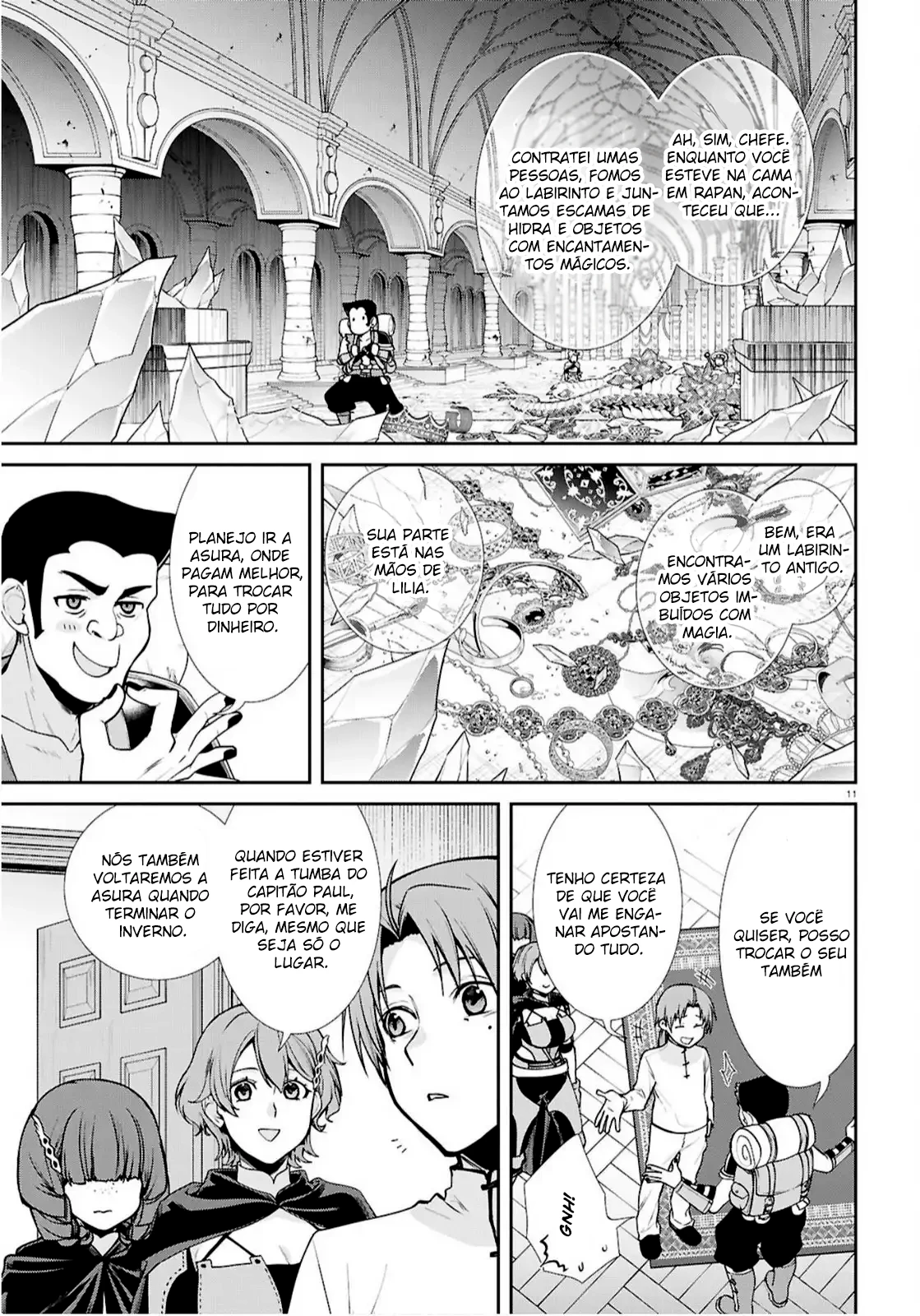 Mushoku Tensei: Isekai Ittara Honki Dasu — Cap. 10, pág. 12