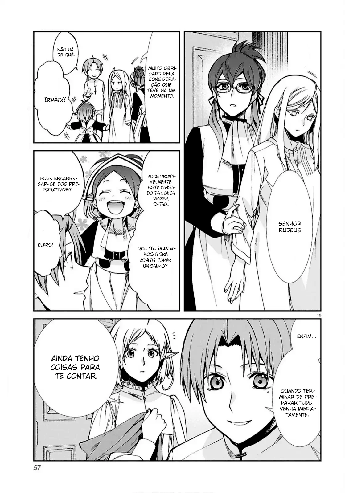 Mushoku Tensei: Isekai Ittara Honki Dasu — Cap. 10, pág. 16