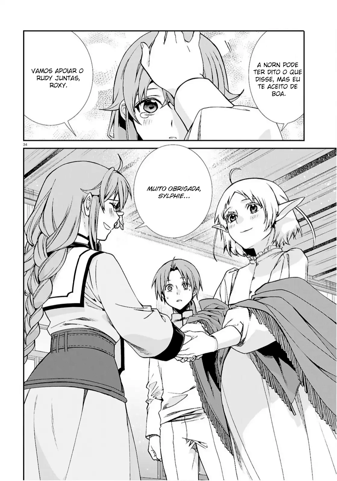 Mushoku Tensei: Isekai Ittara Honki Dasu — Cap. 10, pág. 35