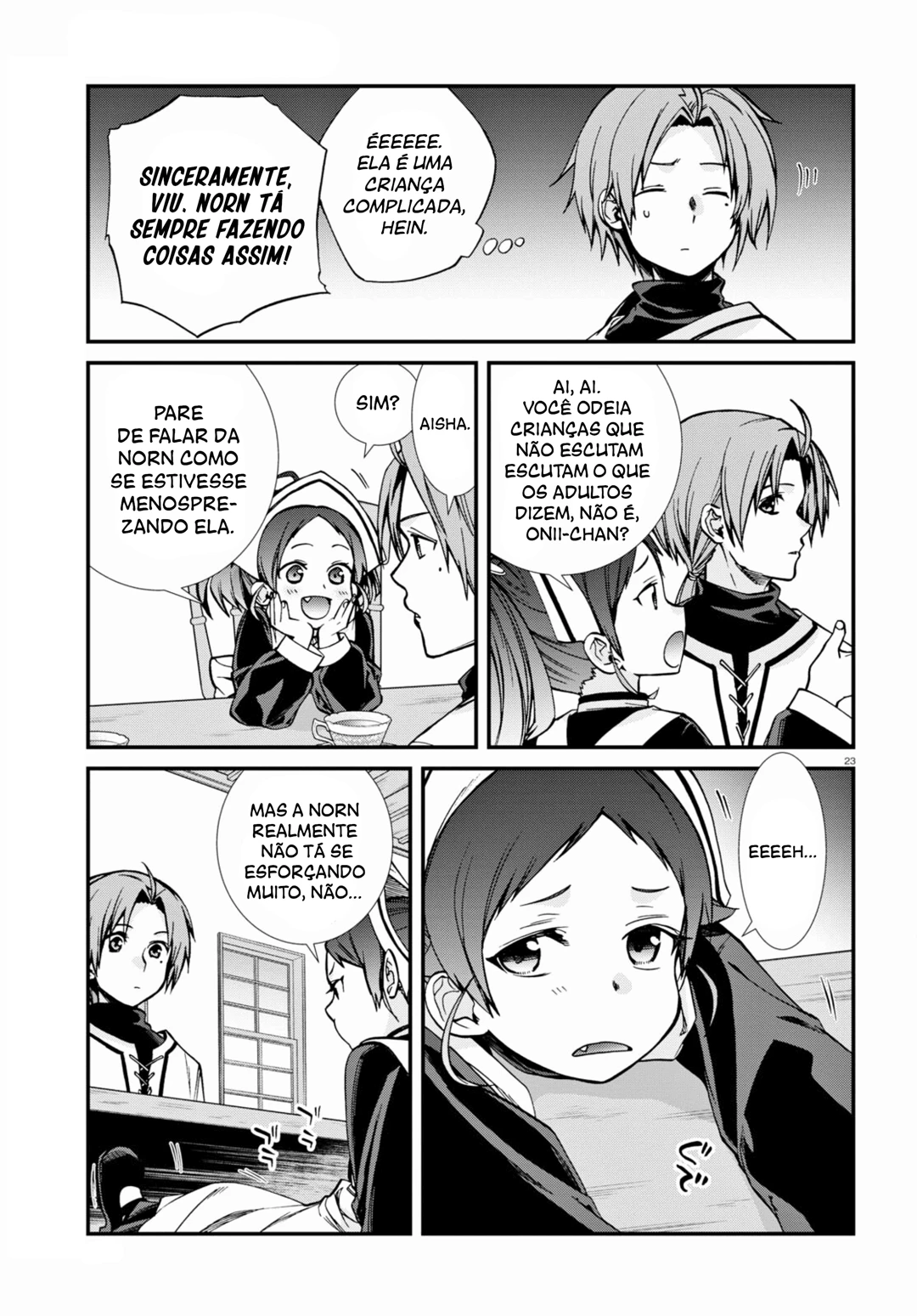 Mushoku Tensei: Isekai Ittara Honki Dasu — Cap. 100, pág. 24
