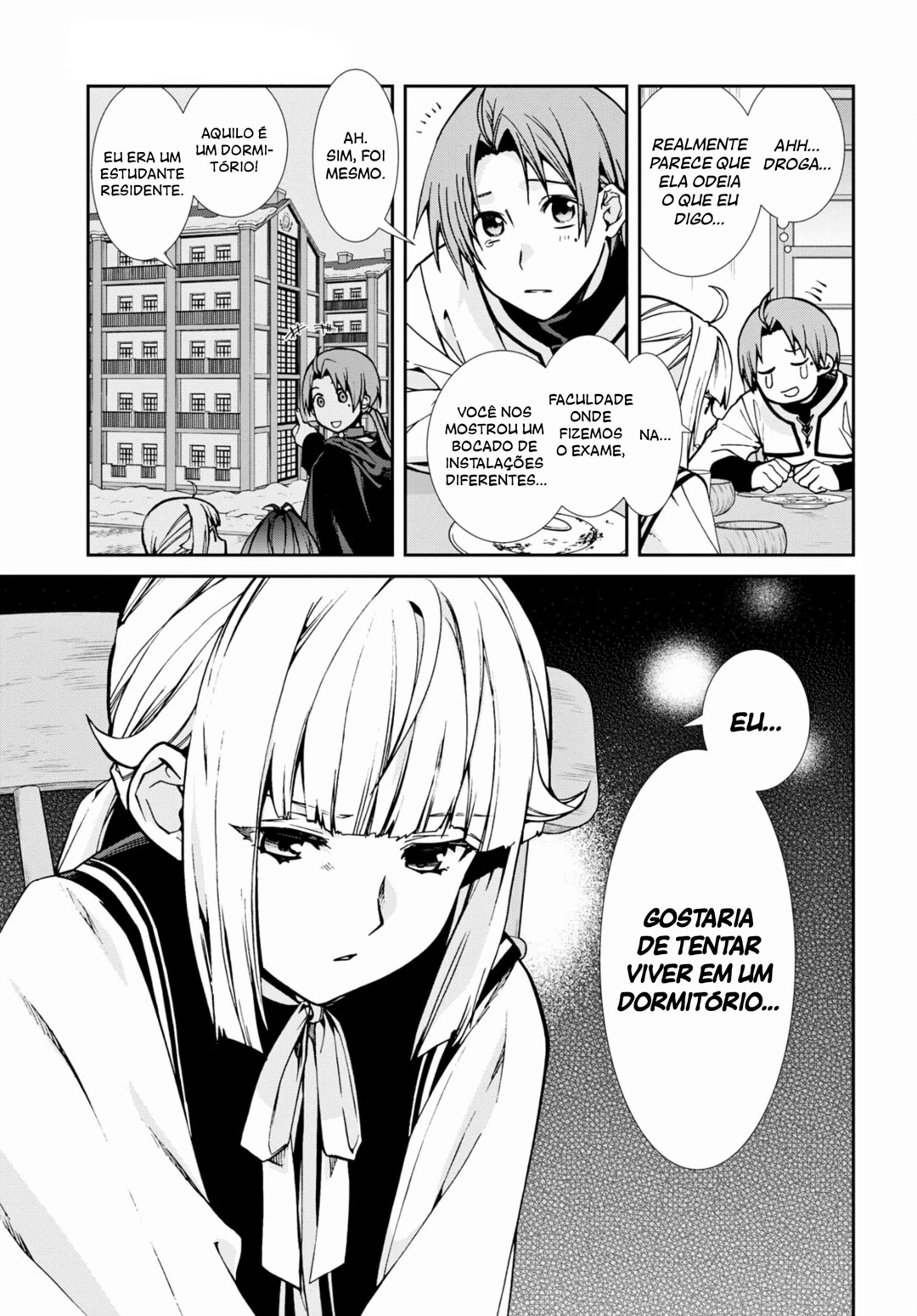 Mushoku Tensei: Isekai Ittara Honki Dasu — Cap. 101, pág. 8