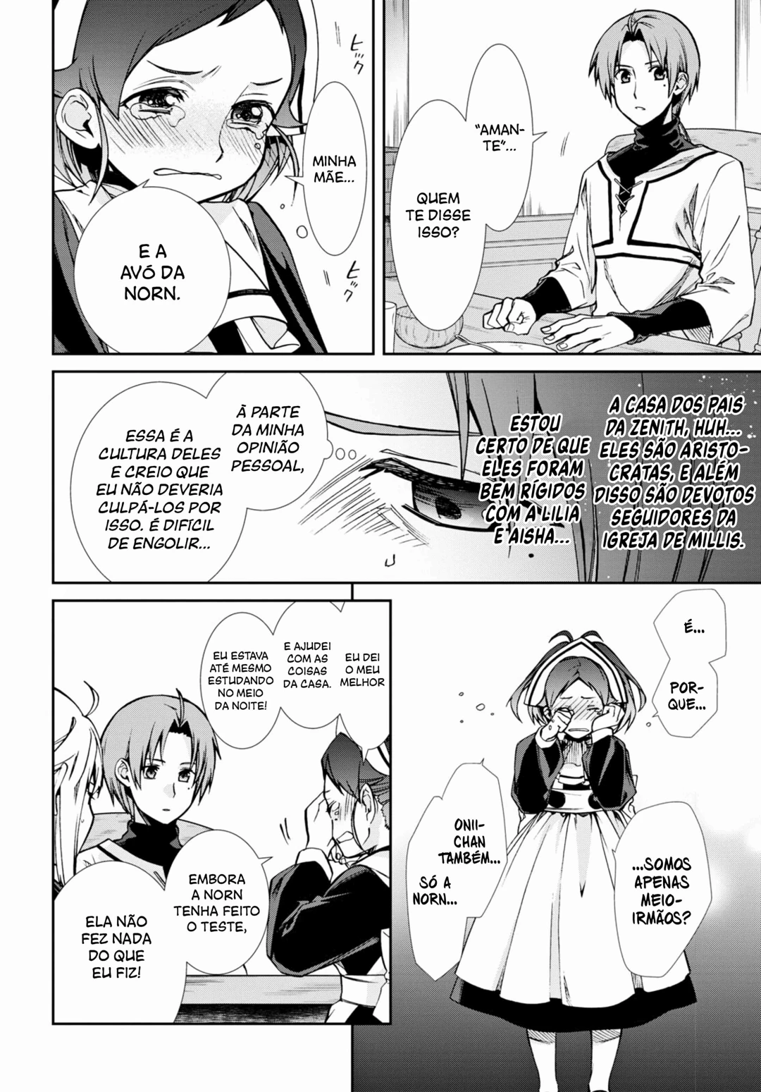 Mushoku Tensei: Isekai Ittara Honki Dasu — Cap. 101, pág. 13