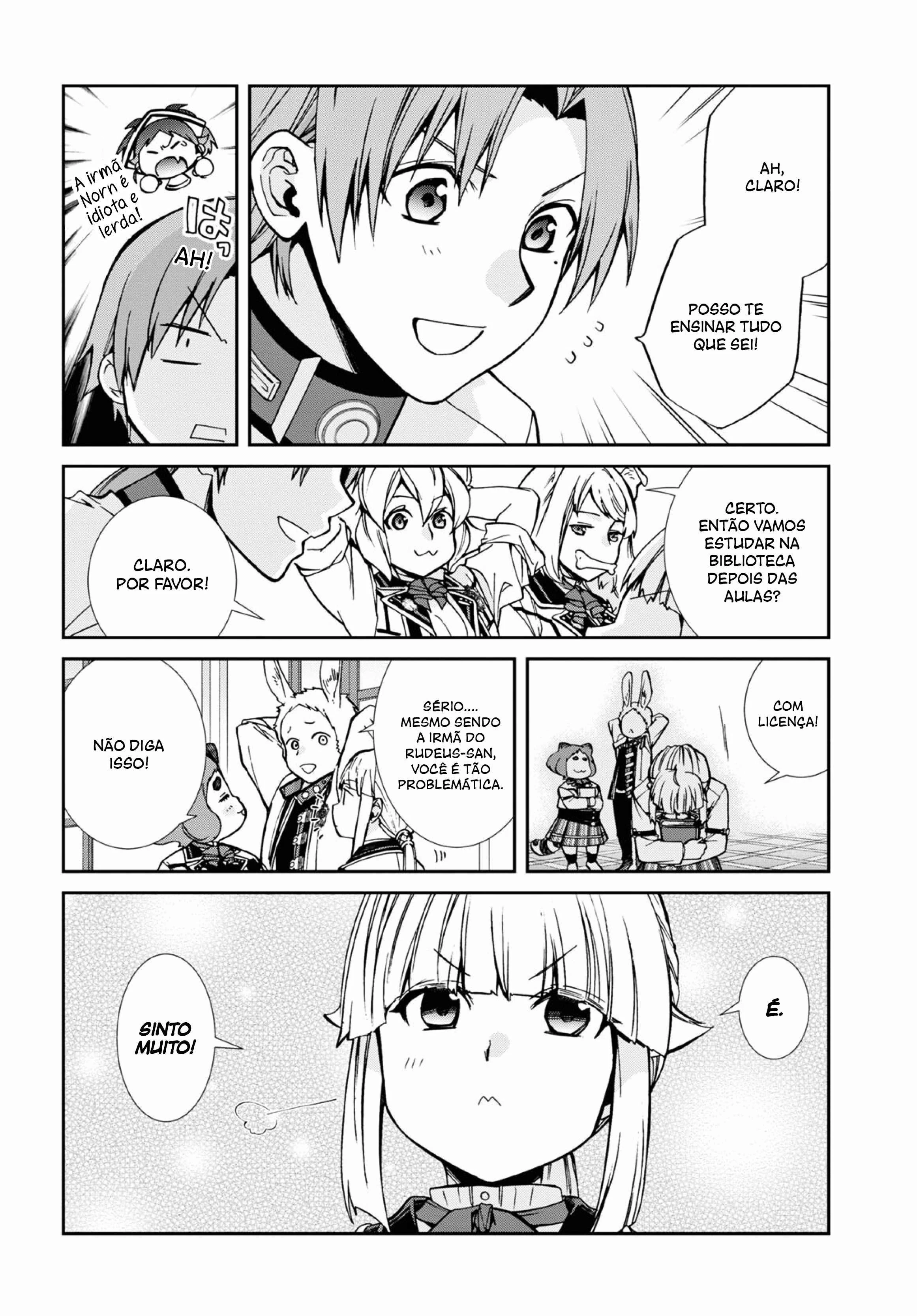 Mushoku Tensei: Isekai Ittara Honki Dasu — Cap. 106, pág. 7