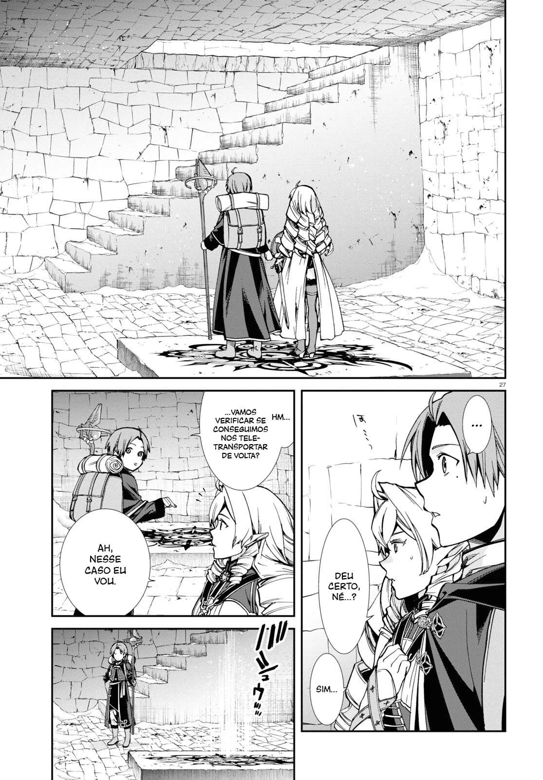 Mushoku Tensei: Isekai Ittara Honki Dasu — Cap. 110, pág. 28