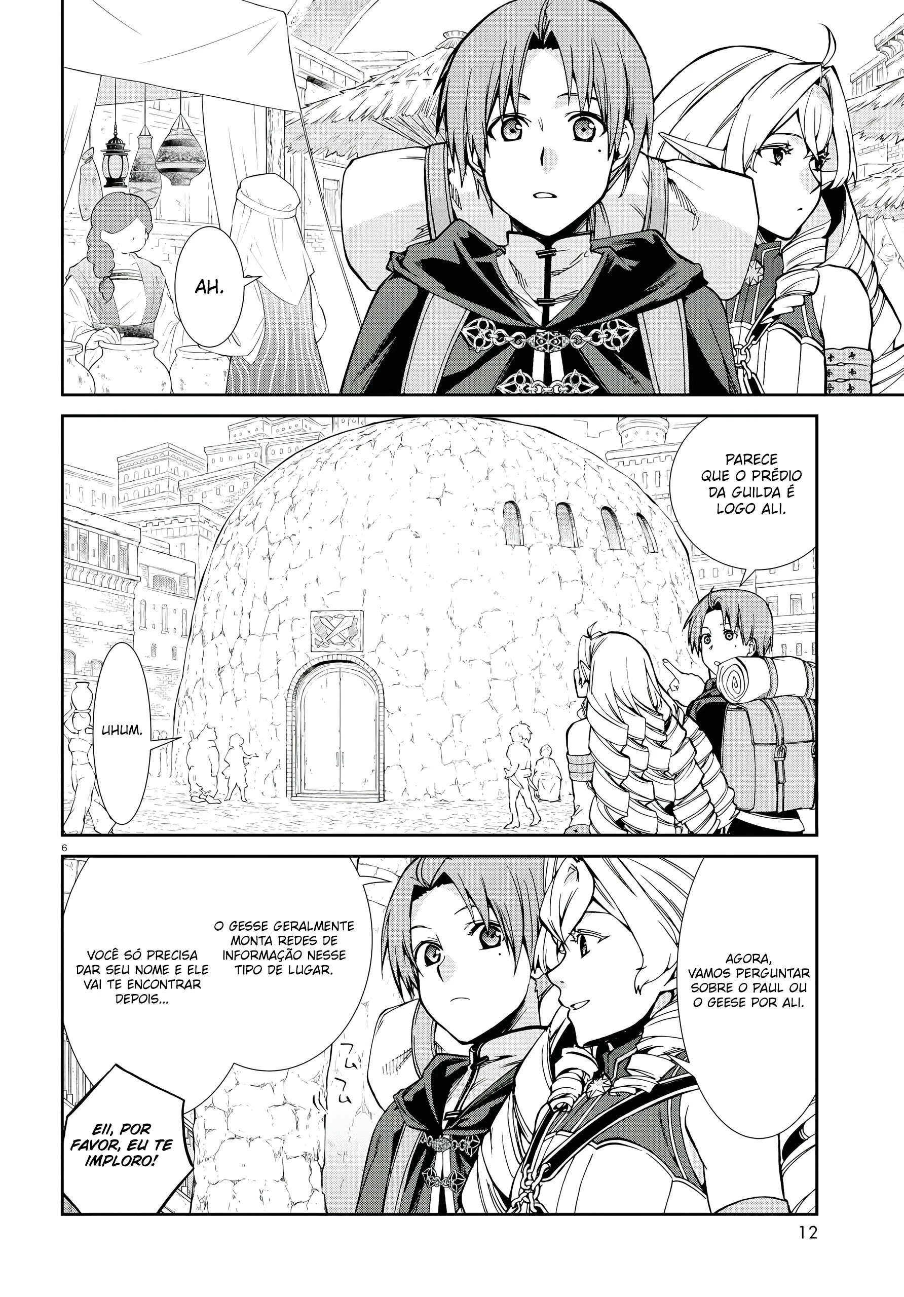Mushoku Tensei: Isekai Ittara Honki Dasu — Cap. 111, pág. 6