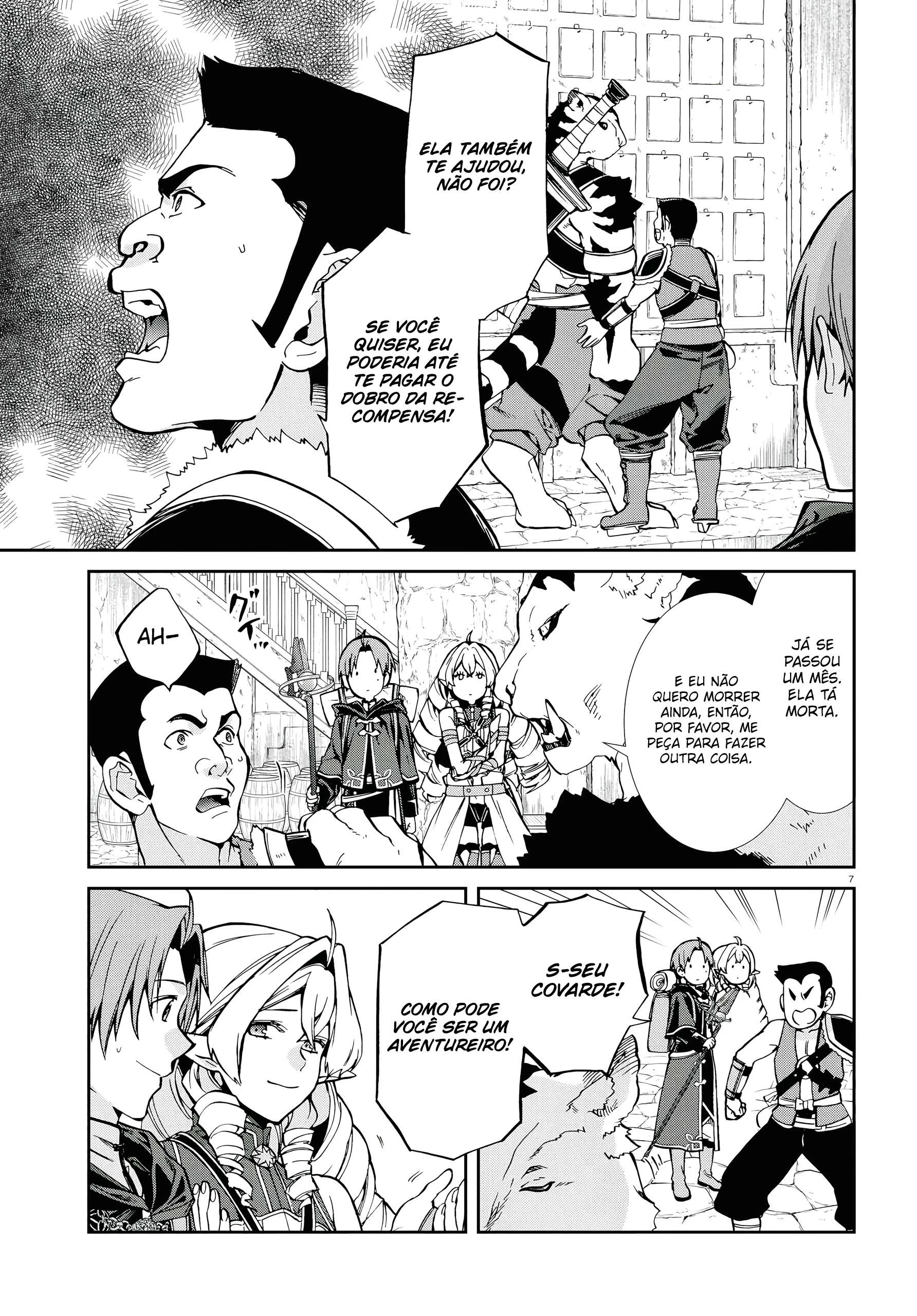 Mushoku Tensei: Isekai Ittara Honki Dasu — Cap. 111, pág. 7