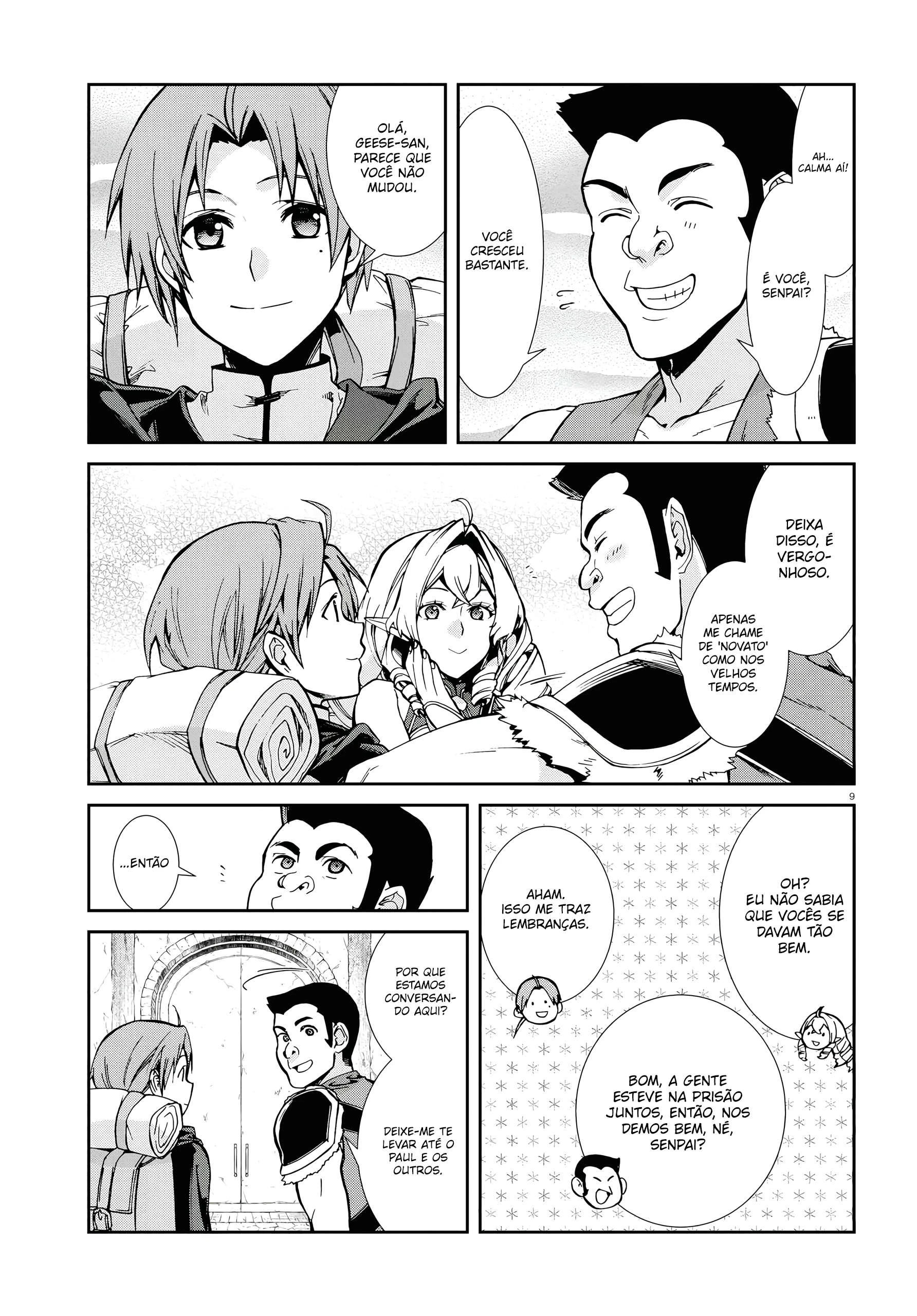 Mushoku Tensei: Isekai Ittara Honki Dasu — Cap. 111, pág. 9