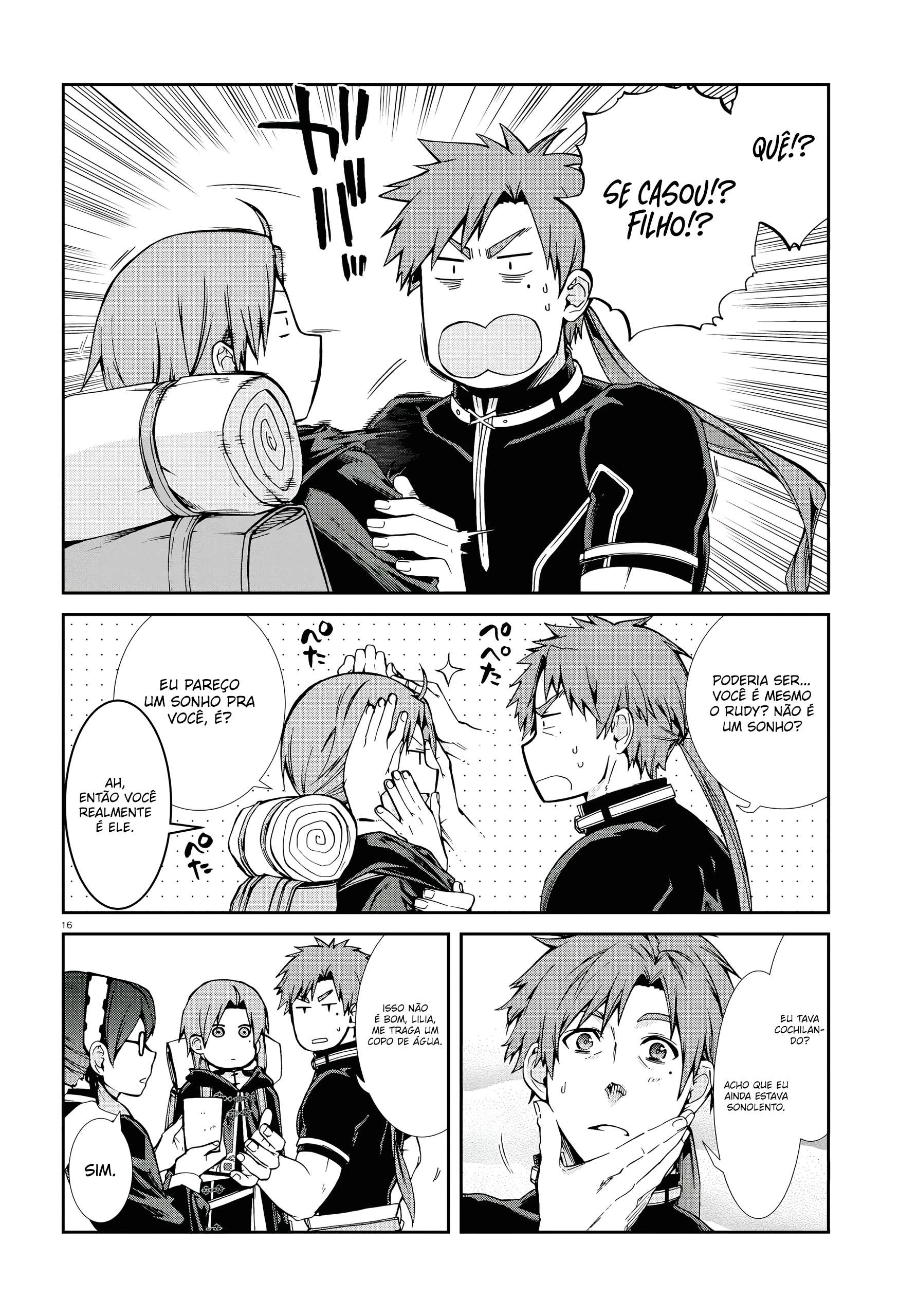 Mushoku Tensei: Isekai Ittara Honki Dasu — Cap. 111, pág. 16