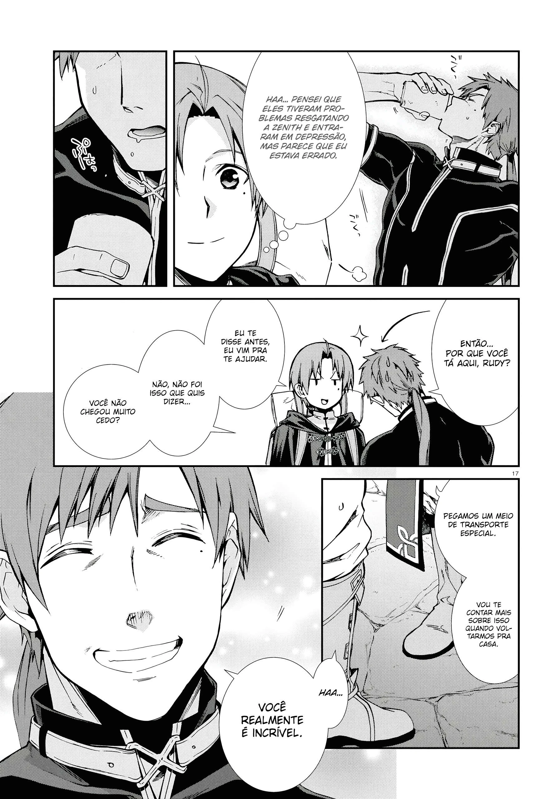 Mushoku Tensei: Isekai Ittara Honki Dasu — Cap. 111, pág. 17