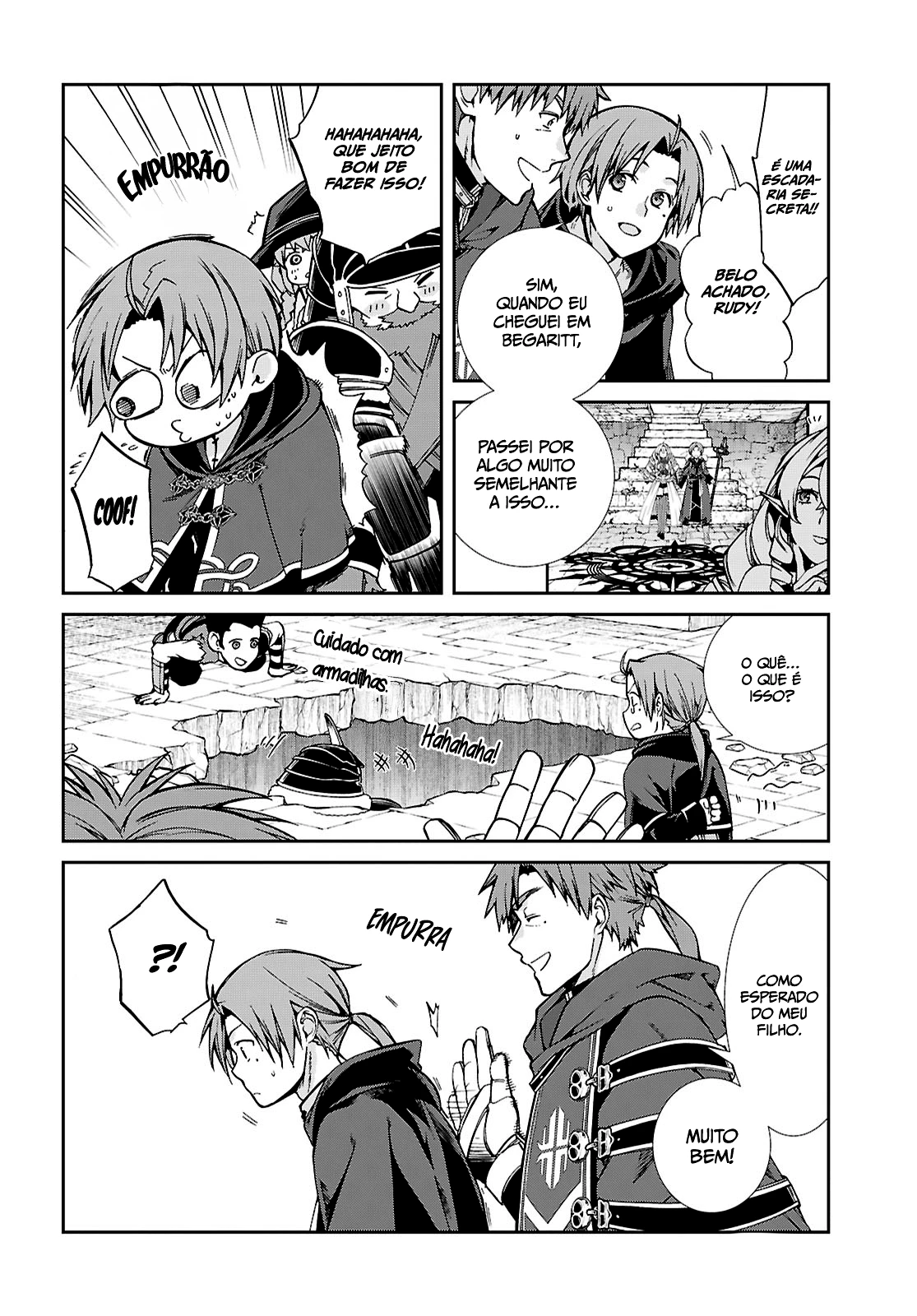 Mushoku Tensei: Isekai Ittara Honki Dasu — Cap. 117, pág. 17