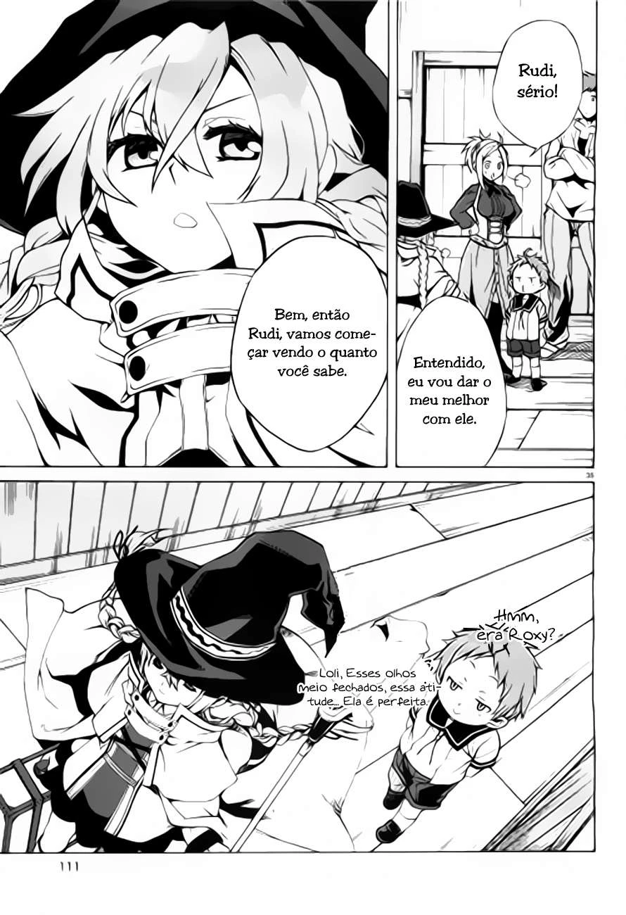 Mushoku Tensei: Isekai Ittara Honki Dasu — Cap. 14, pág. 37