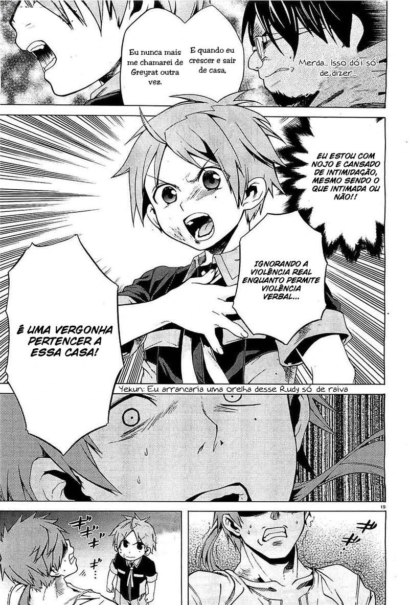 Mushoku Tensei: Isekai Ittara Honki Dasu — Cap. 17, pág. 19