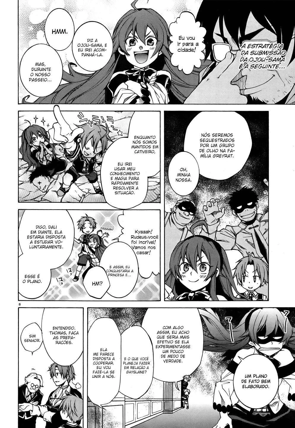 Mushoku Tensei: Isekai Ittara Honki Dasu — Cap. 20, pág. 8